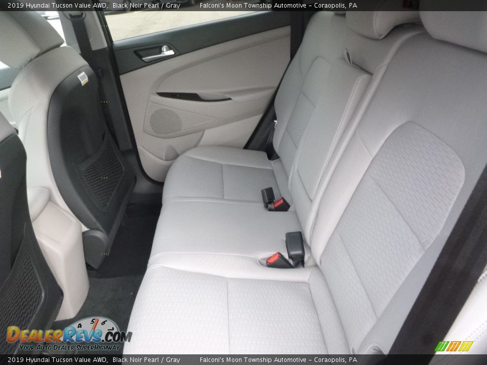 Rear Seat of 2019 Hyundai Tucson Value AWD Photo #8