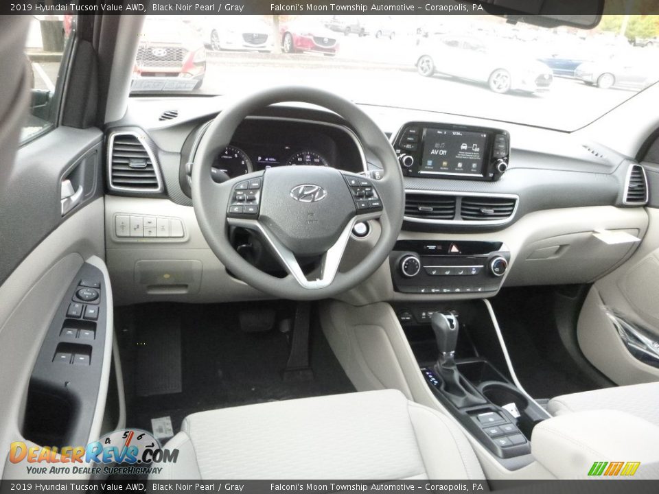 Gray Interior - 2019 Hyundai Tucson Value AWD Photo #9