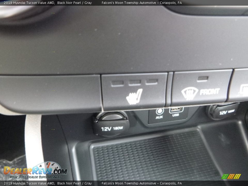 2019 Hyundai Tucson Value AWD Black Noir Pearl / Gray Photo #14