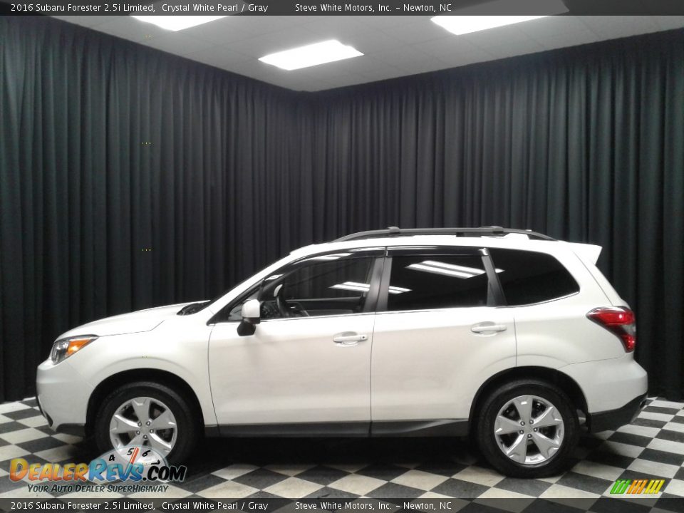 2016 Subaru Forester 2.5i Limited Crystal White Pearl / Gray Photo #1