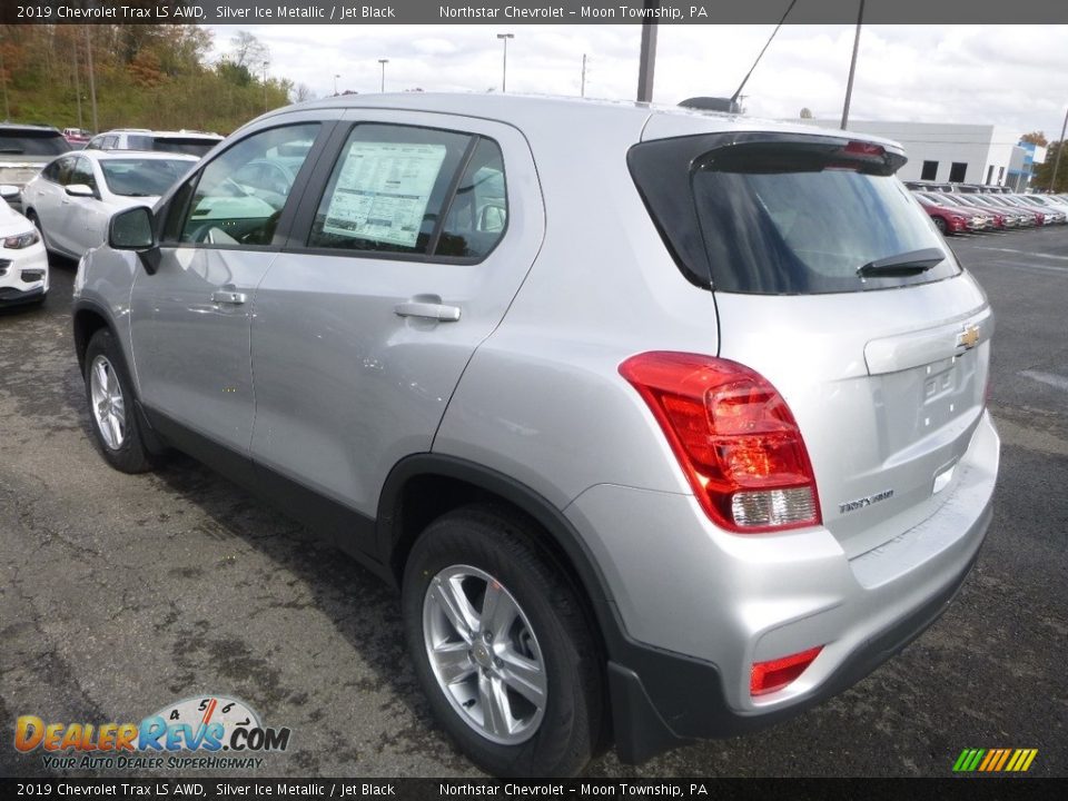 2019 Chevrolet Trax LS AWD Silver Ice Metallic / Jet Black Photo #3