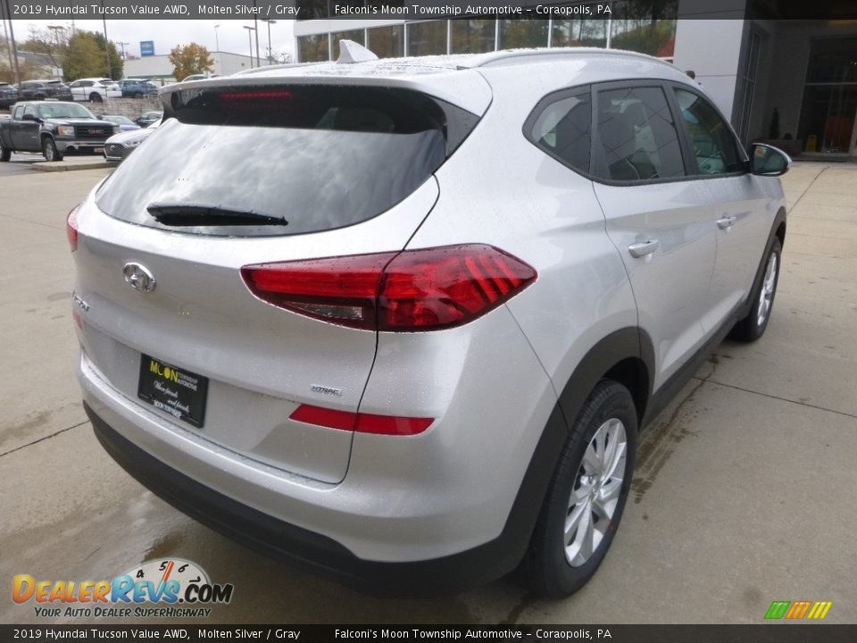 2019 Hyundai Tucson Value AWD Molten Silver / Gray Photo #2