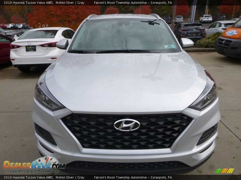2019 Hyundai Tucson Value AWD Molten Silver / Gray Photo #4