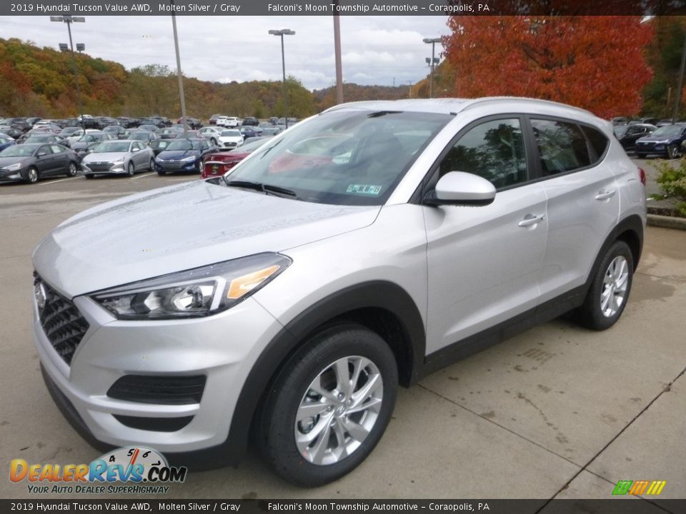 Molten Silver 2019 Hyundai Tucson Value AWD Photo #5