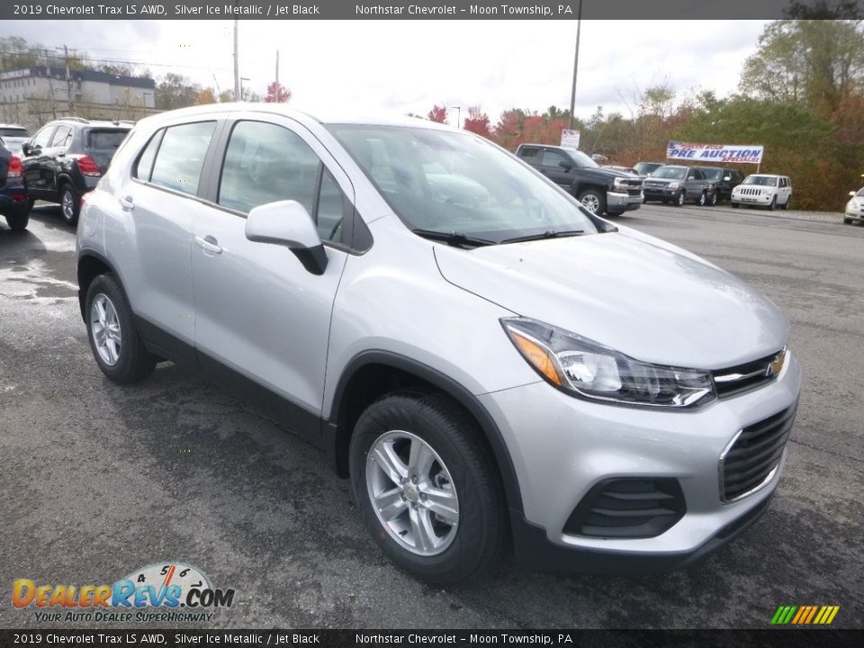 2019 Chevrolet Trax LS AWD Silver Ice Metallic / Jet Black Photo #7