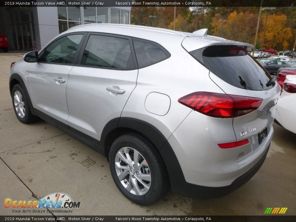 2019 Hyundai Tucson Value AWD Molten Silver / Gray Photo #6