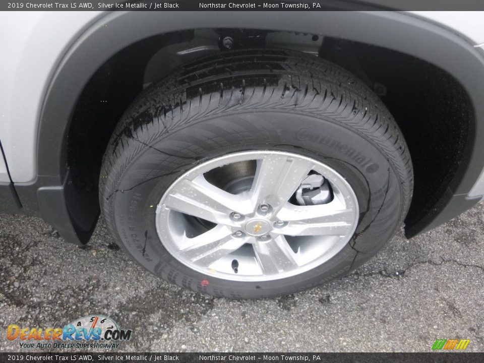 2019 Chevrolet Trax LS AWD Silver Ice Metallic / Jet Black Photo #9