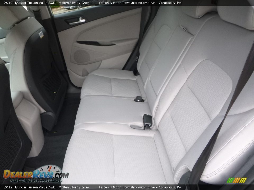 Rear Seat of 2019 Hyundai Tucson Value AWD Photo #8