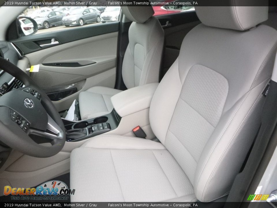 Front Seat of 2019 Hyundai Tucson Value AWD Photo #11