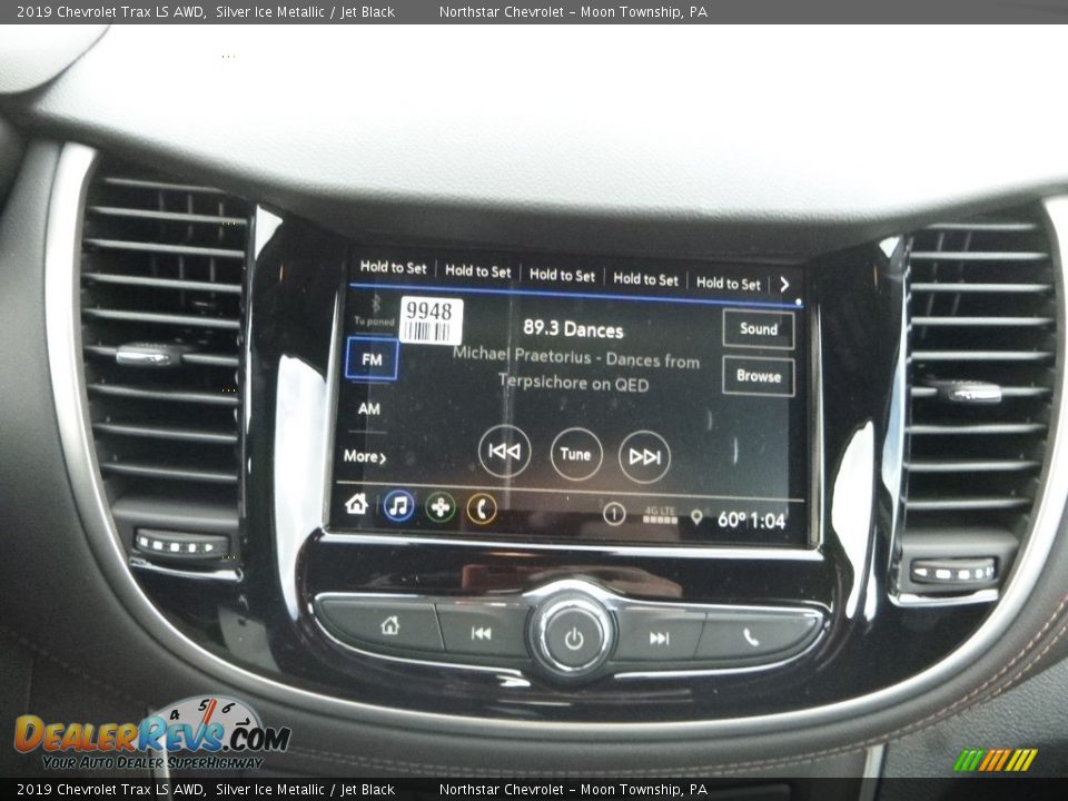2019 Chevrolet Trax LS AWD Silver Ice Metallic / Jet Black Photo #17