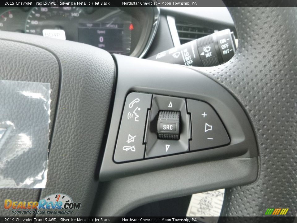 2019 Chevrolet Trax LS AWD Silver Ice Metallic / Jet Black Photo #19