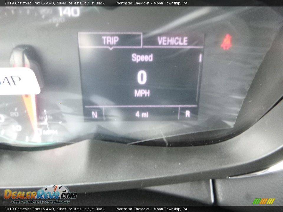 2019 Chevrolet Trax LS AWD Silver Ice Metallic / Jet Black Photo #20