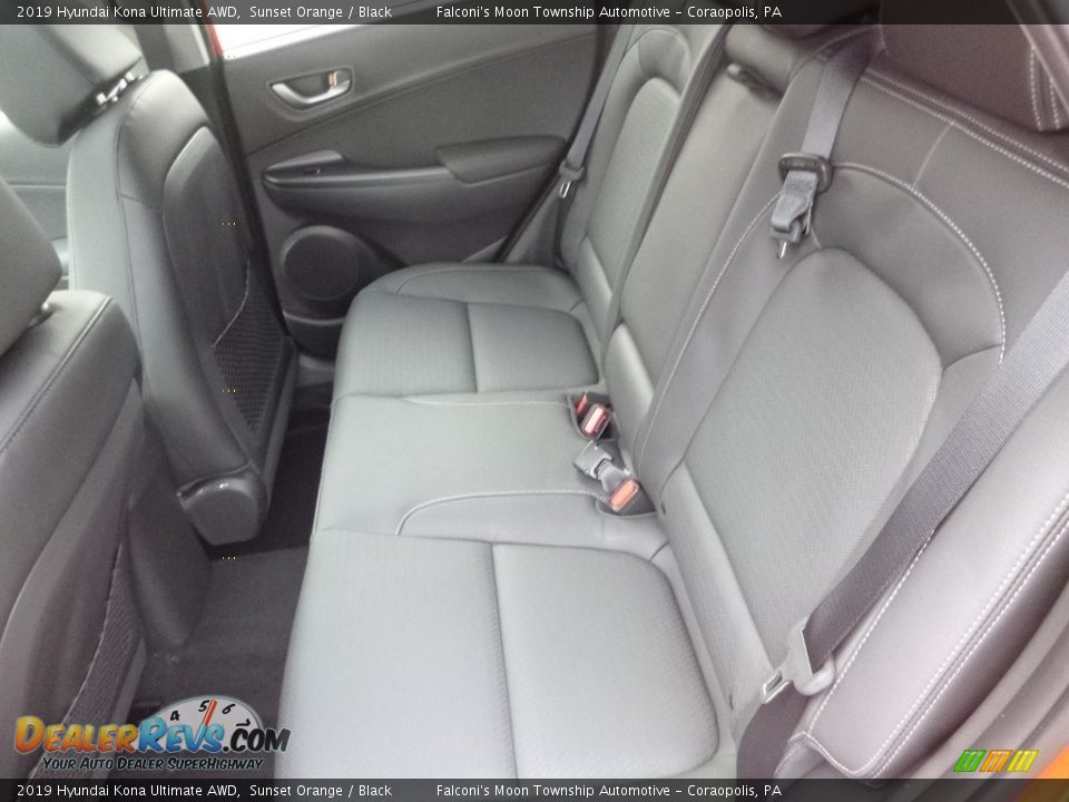 Rear Seat of 2019 Hyundai Kona Ultimate AWD Photo #8