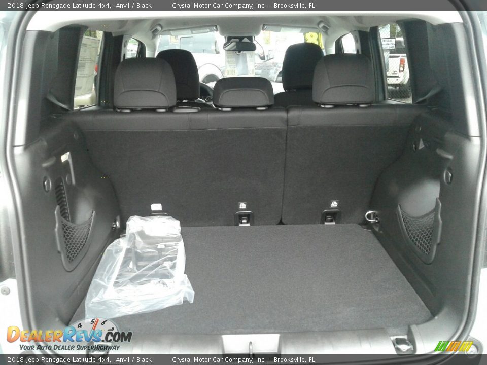 2018 Jeep Renegade Latitude 4x4 Anvil / Black Photo #19