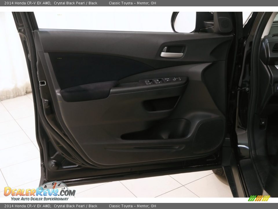 2014 Honda CR-V EX AWD Crystal Black Pearl / Black Photo #4