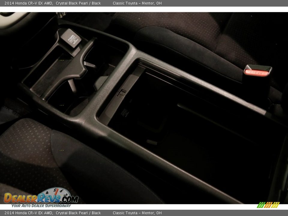2014 Honda CR-V EX AWD Crystal Black Pearl / Black Photo #14