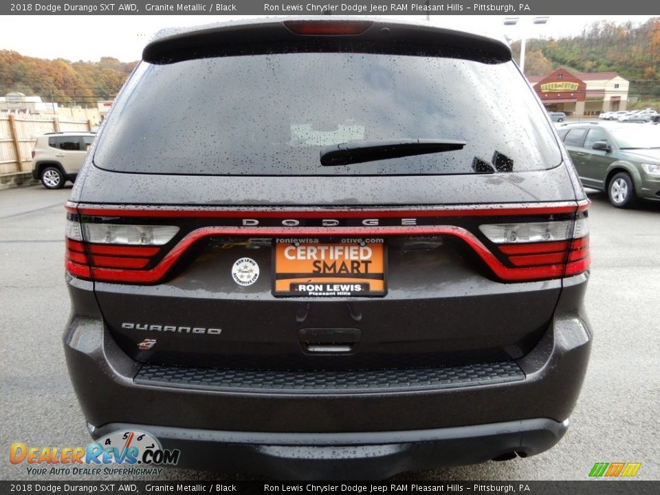 2018 Dodge Durango SXT AWD Granite Metallic / Black Photo #4