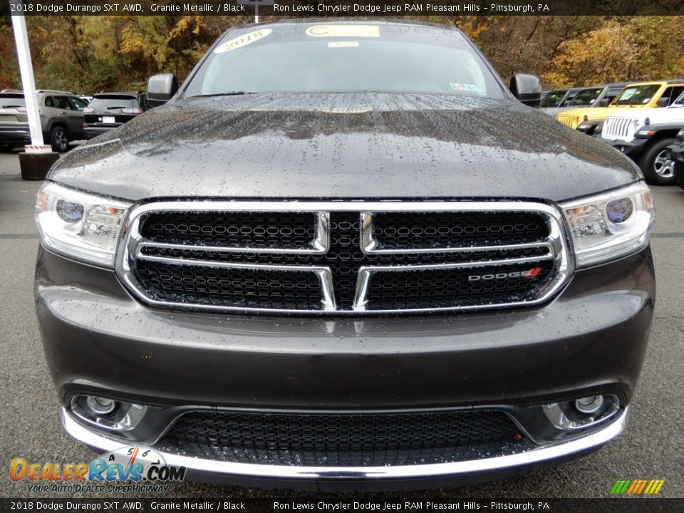 2018 Dodge Durango SXT AWD Granite Metallic / Black Photo #9