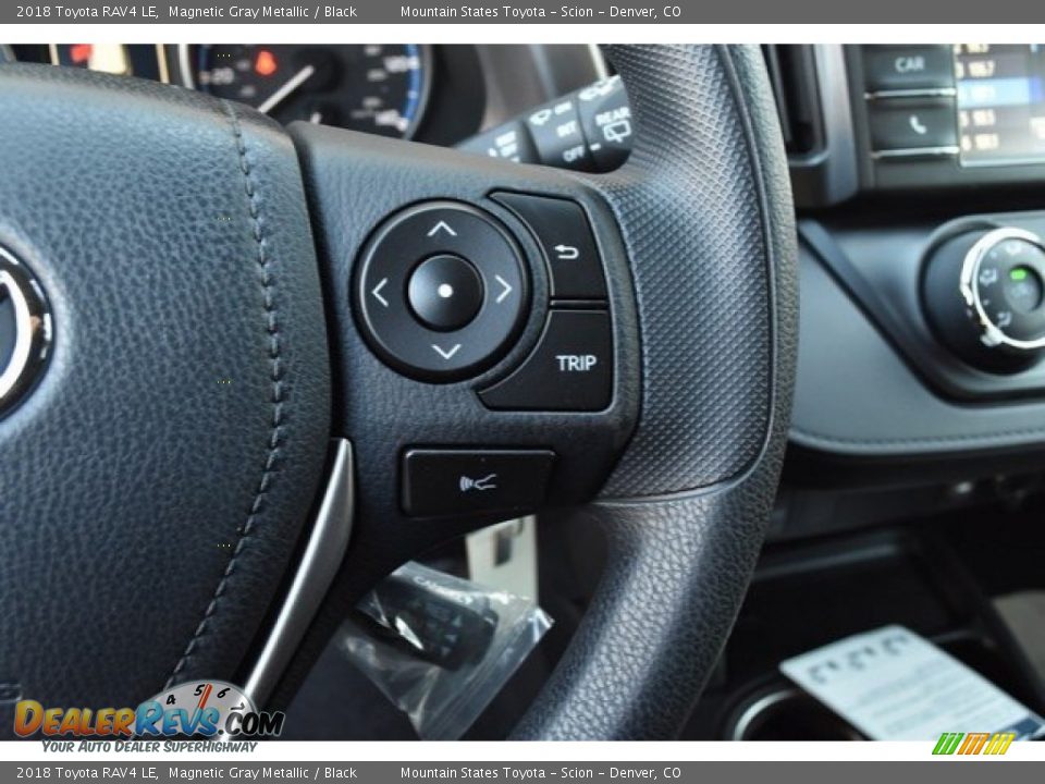 2018 Toyota RAV4 LE Magnetic Gray Metallic / Black Photo #16
