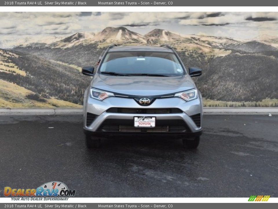 2018 Toyota RAV4 LE Silver Sky Metallic / Black Photo #2