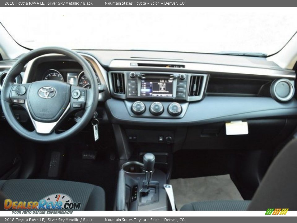 2018 Toyota RAV4 LE Silver Sky Metallic / Black Photo #8