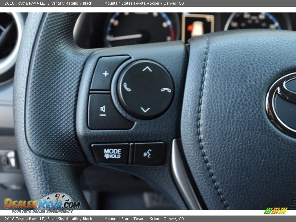 2018 Toyota RAV4 LE Silver Sky Metallic / Black Photo #26