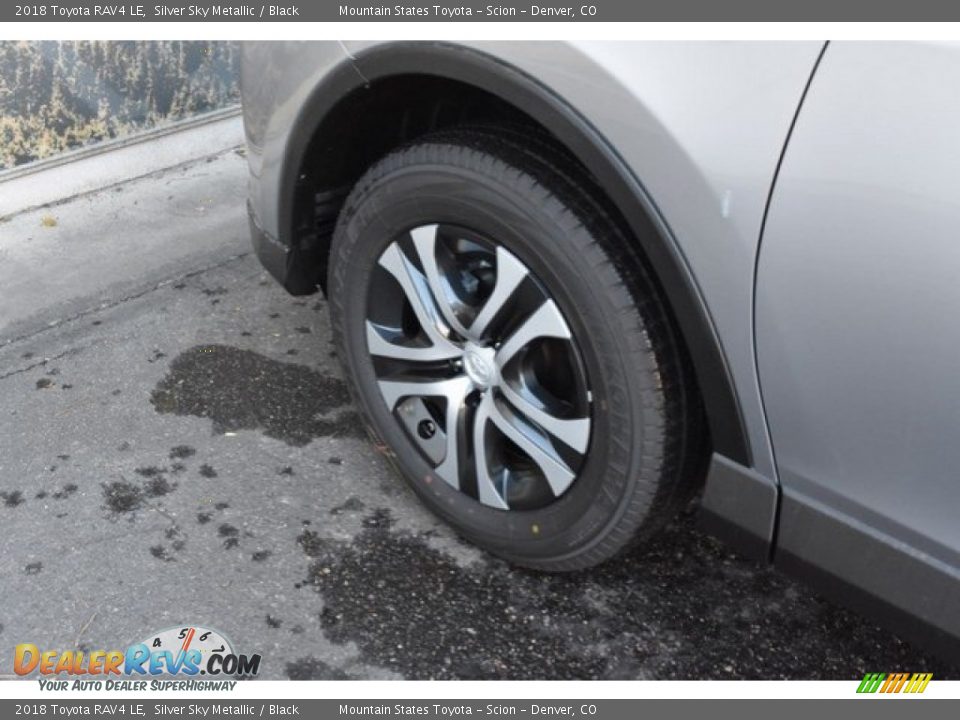2018 Toyota RAV4 LE Silver Sky Metallic / Black Photo #32