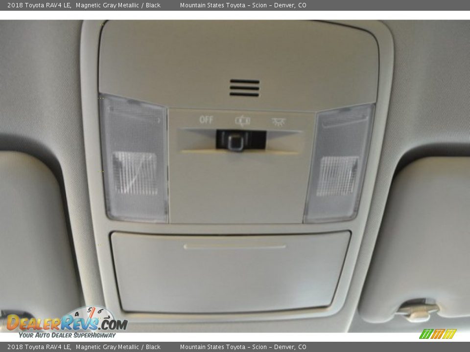 2018 Toyota RAV4 LE Magnetic Gray Metallic / Black Photo #9
