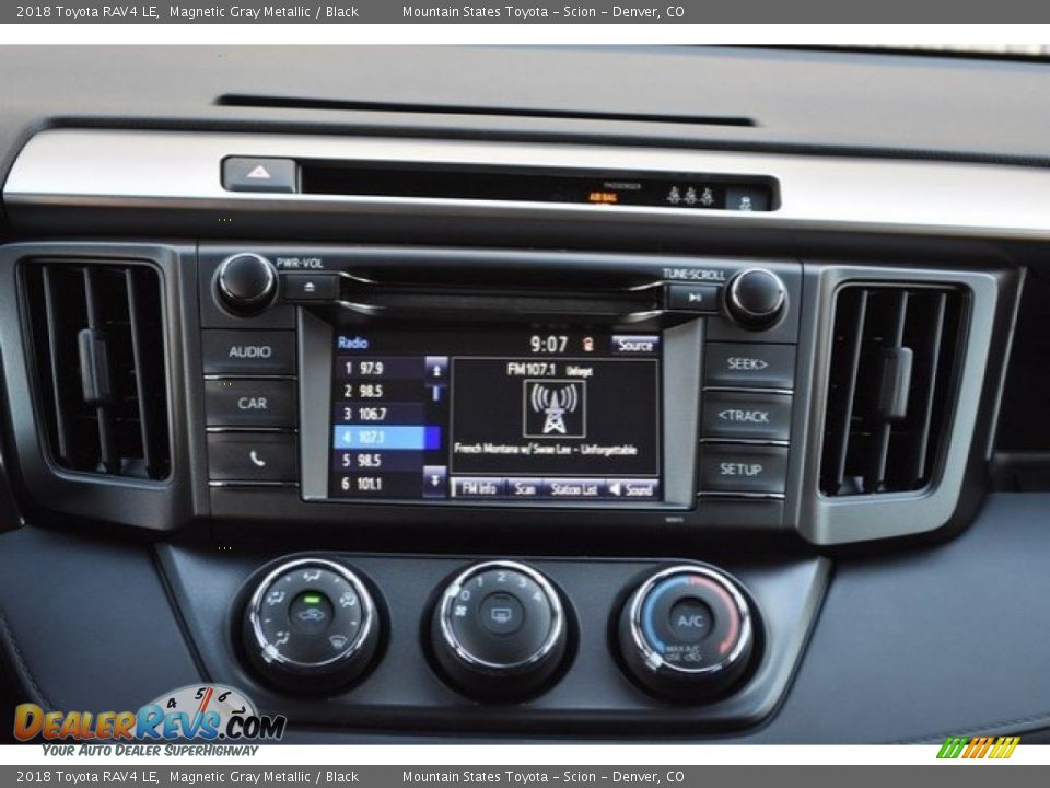 2018 Toyota RAV4 LE Magnetic Gray Metallic / Black Photo #10