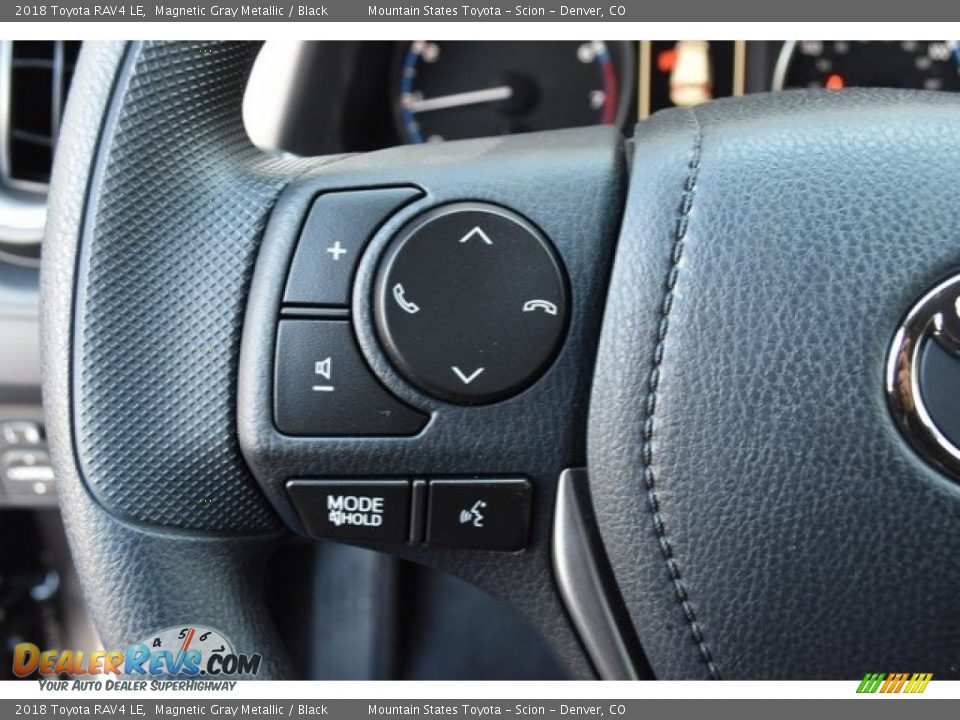 2018 Toyota RAV4 LE Magnetic Gray Metallic / Black Photo #27