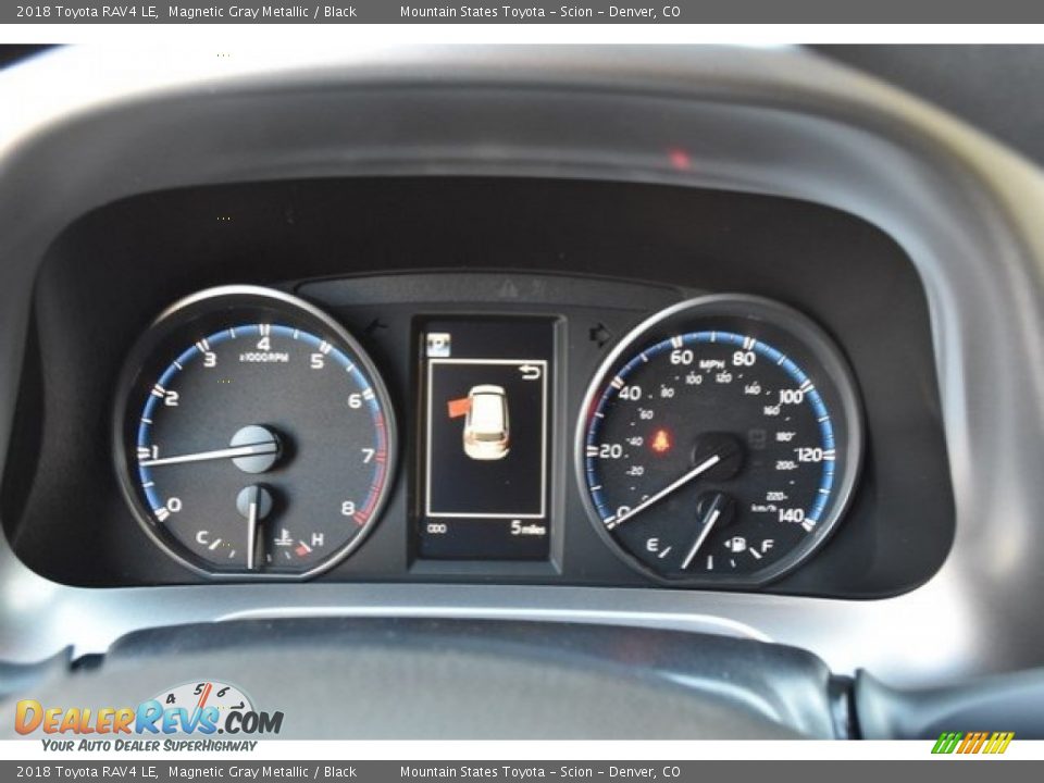 2018 Toyota RAV4 LE Magnetic Gray Metallic / Black Photo #29