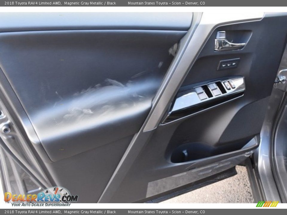 2018 Toyota RAV4 Limited AWD Magnetic Gray Metallic / Black Photo #10