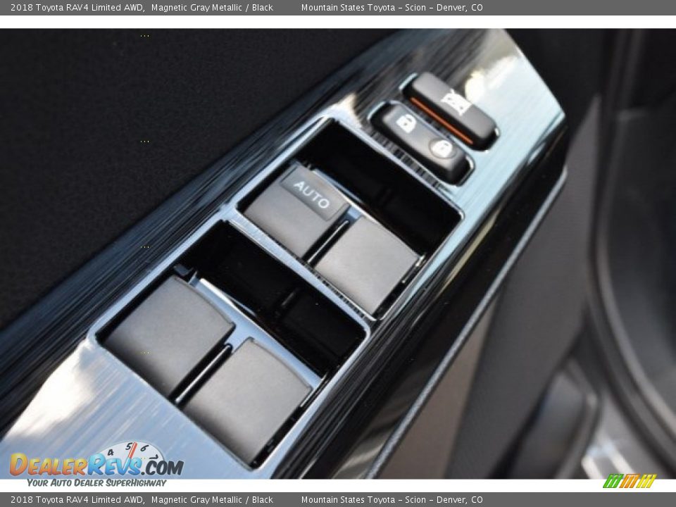 2018 Toyota RAV4 Limited AWD Magnetic Gray Metallic / Black Photo #14