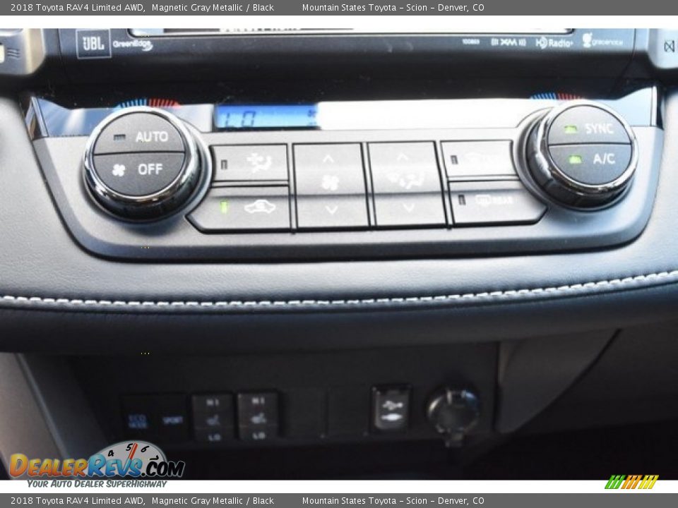 2018 Toyota RAV4 Limited AWD Magnetic Gray Metallic / Black Photo #21