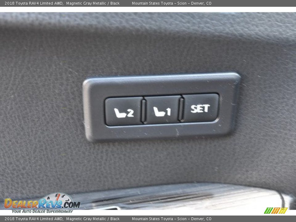 2018 Toyota RAV4 Limited AWD Magnetic Gray Metallic / Black Photo #25