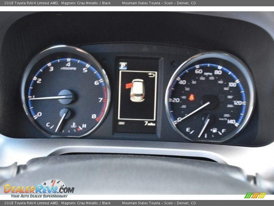 2018 Toyota RAV4 Limited AWD Magnetic Gray Metallic / Black Photo #30