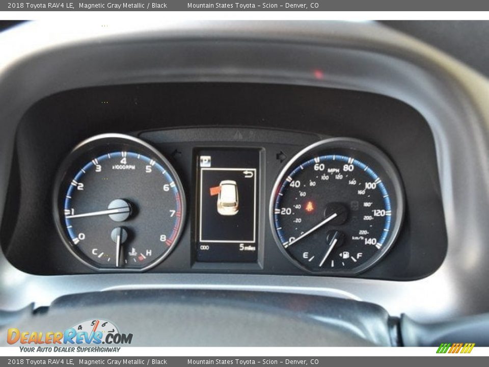 2018 Toyota RAV4 LE Magnetic Gray Metallic / Black Photo #29