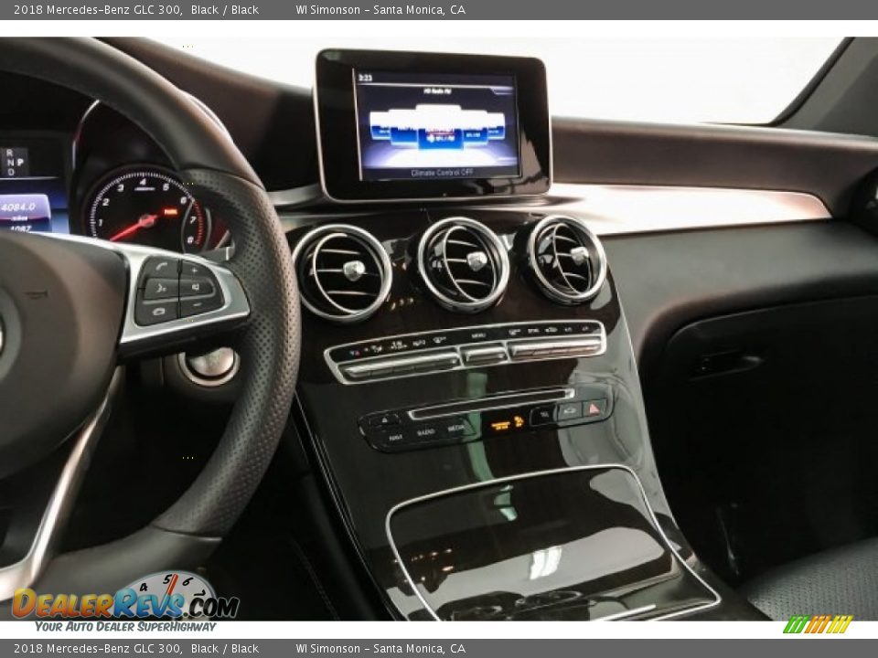 2018 Mercedes-Benz GLC 300 Black / Black Photo #5