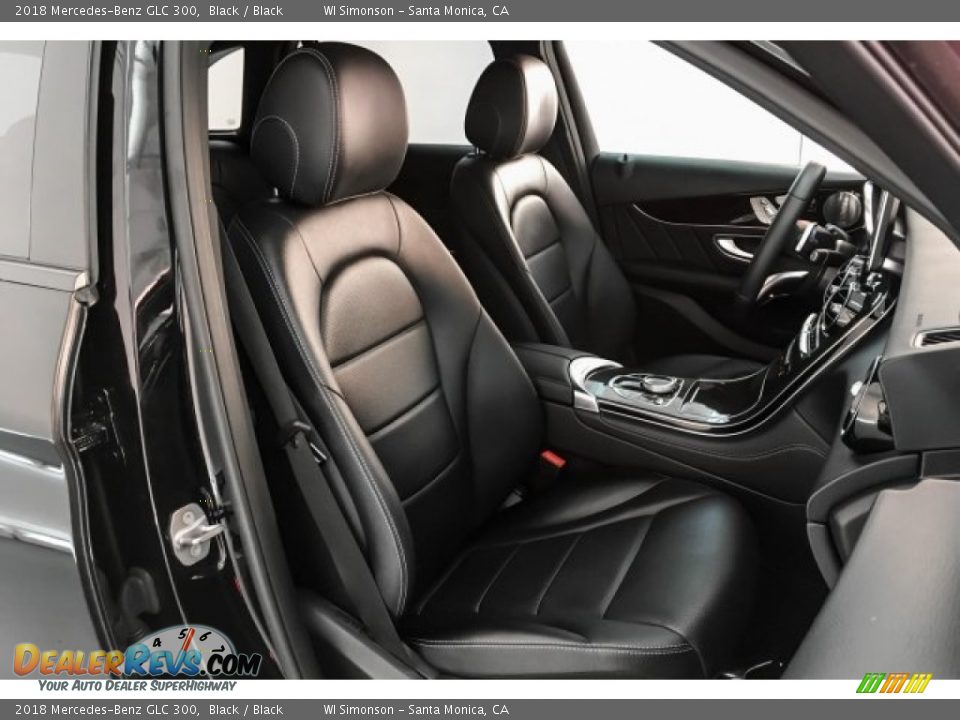 2018 Mercedes-Benz GLC 300 Black / Black Photo #6