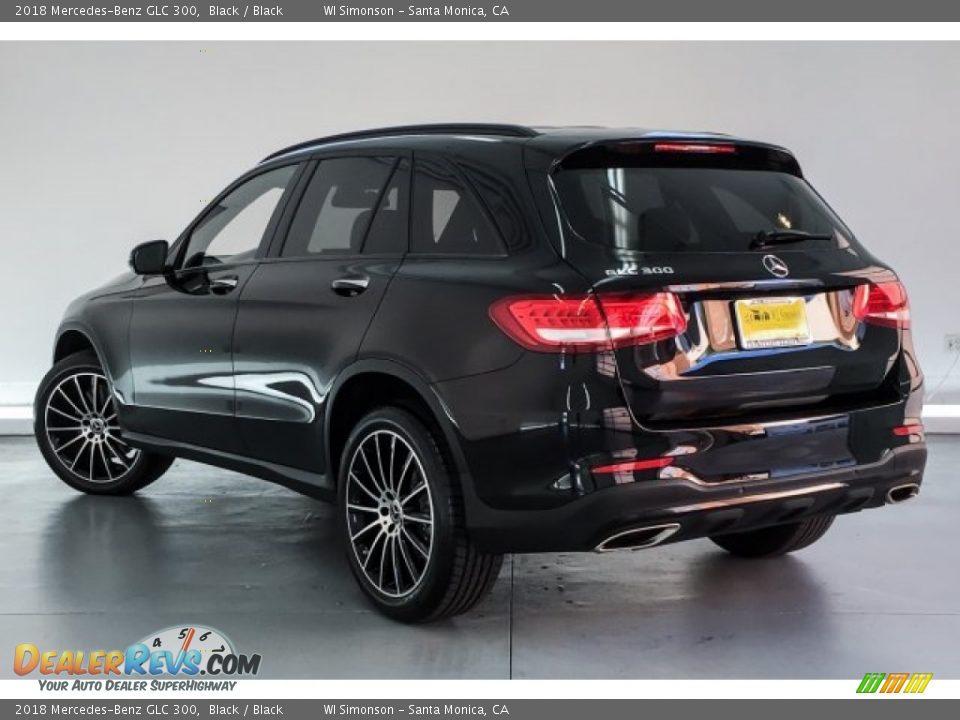 2018 Mercedes-Benz GLC 300 Black / Black Photo #10