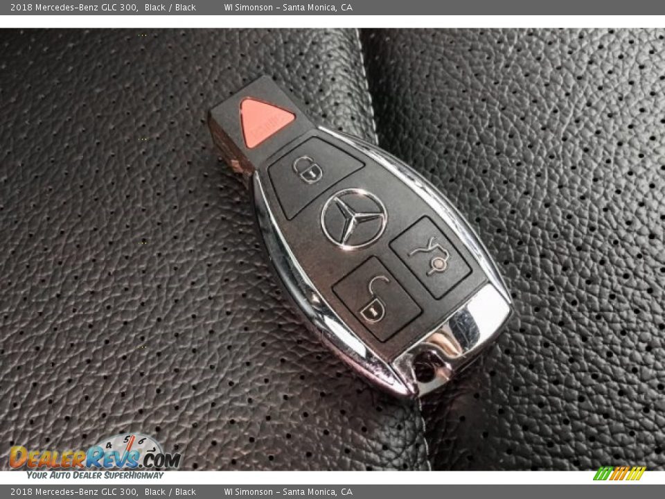2018 Mercedes-Benz GLC 300 Black / Black Photo #11