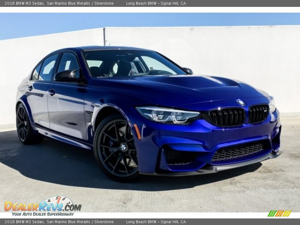 Front 3/4 View of 2018 BMW M3 Sedan Photo #12
