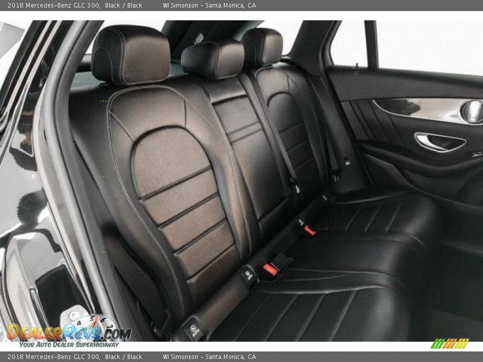 2018 Mercedes-Benz GLC 300 Black / Black Photo #13