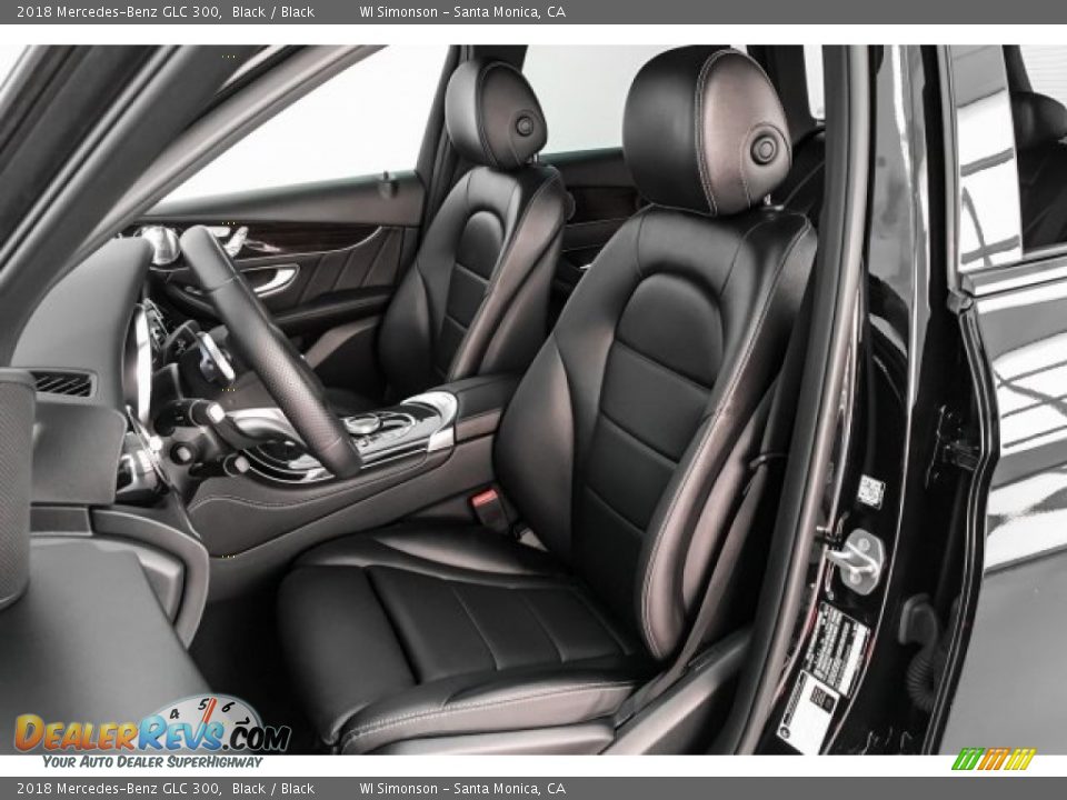 2018 Mercedes-Benz GLC 300 Black / Black Photo #15