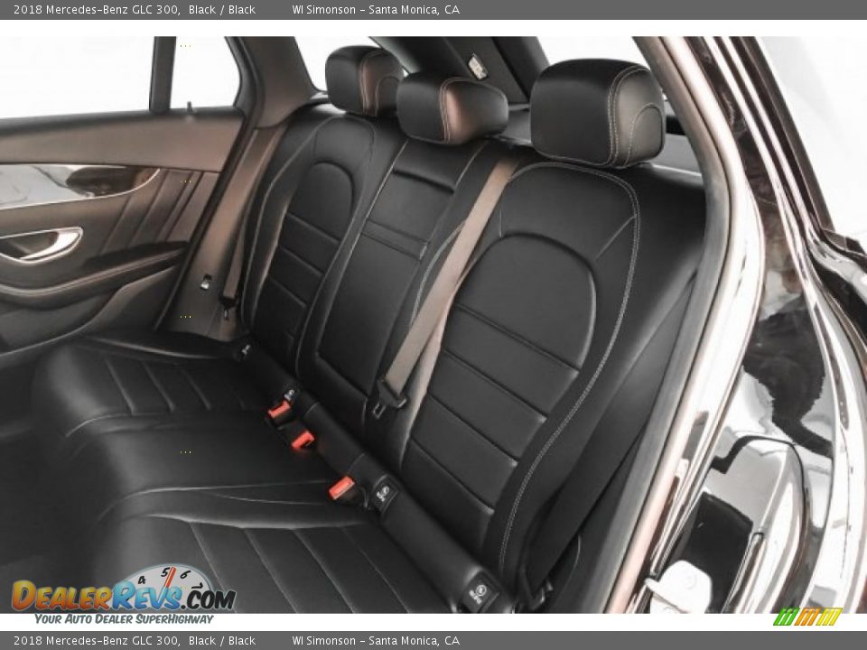 2018 Mercedes-Benz GLC 300 Black / Black Photo #16
