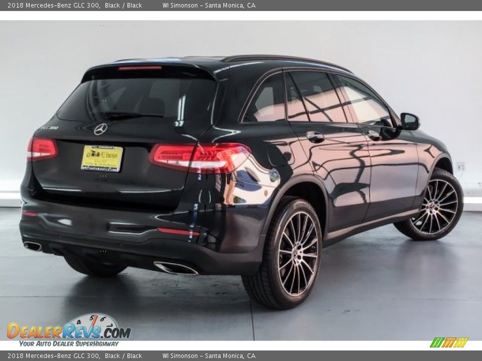 2018 Mercedes-Benz GLC 300 Black / Black Photo #17
