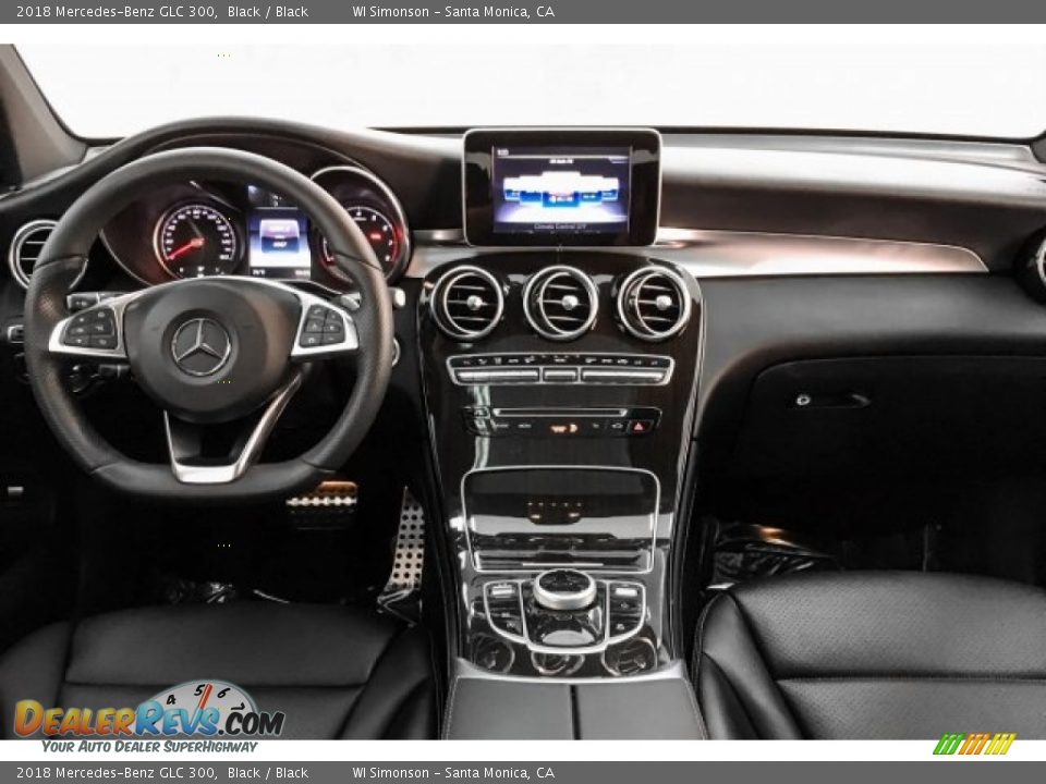 2018 Mercedes-Benz GLC 300 Black / Black Photo #18