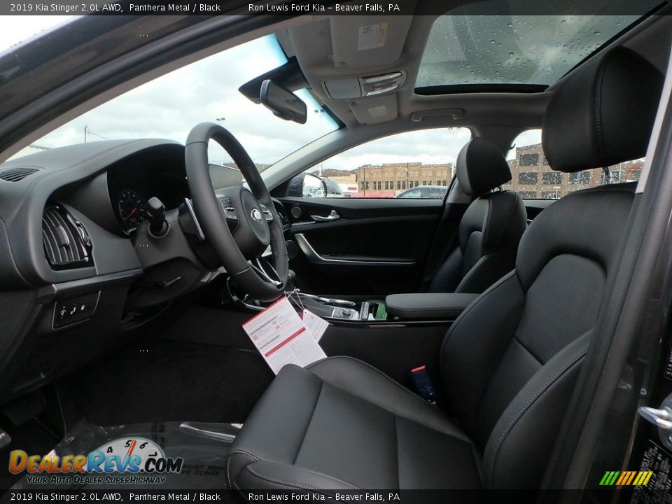 Front Seat of 2019 Kia Stinger 2.0L AWD Photo #12
