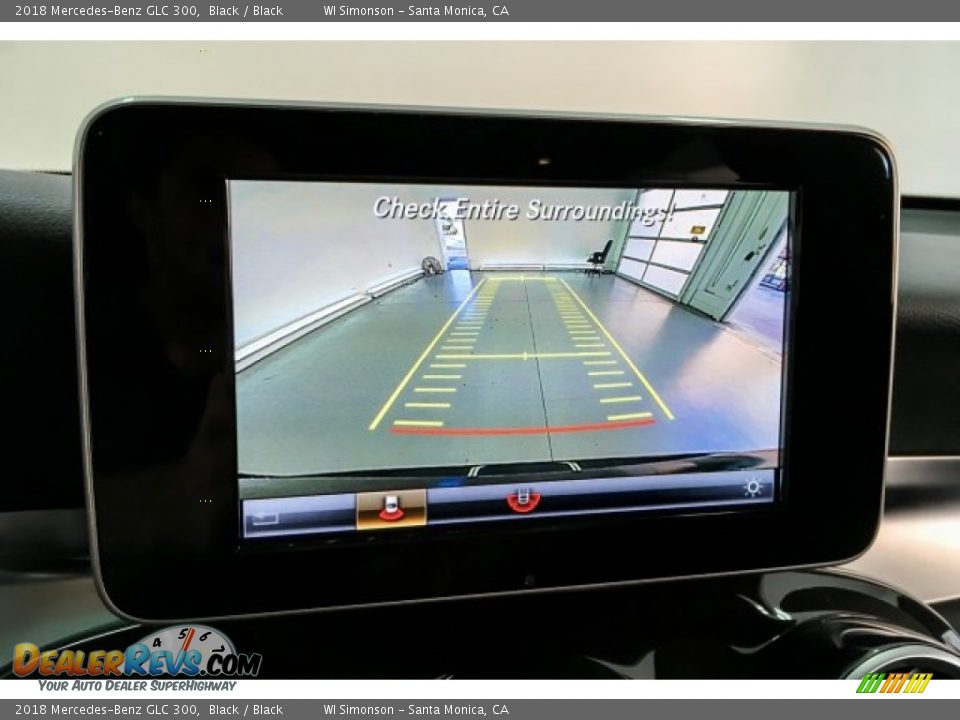 2018 Mercedes-Benz GLC 300 Black / Black Photo #22