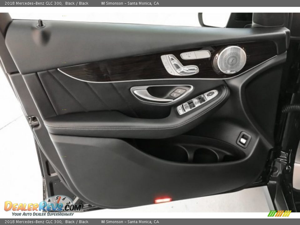 2018 Mercedes-Benz GLC 300 Black / Black Photo #26